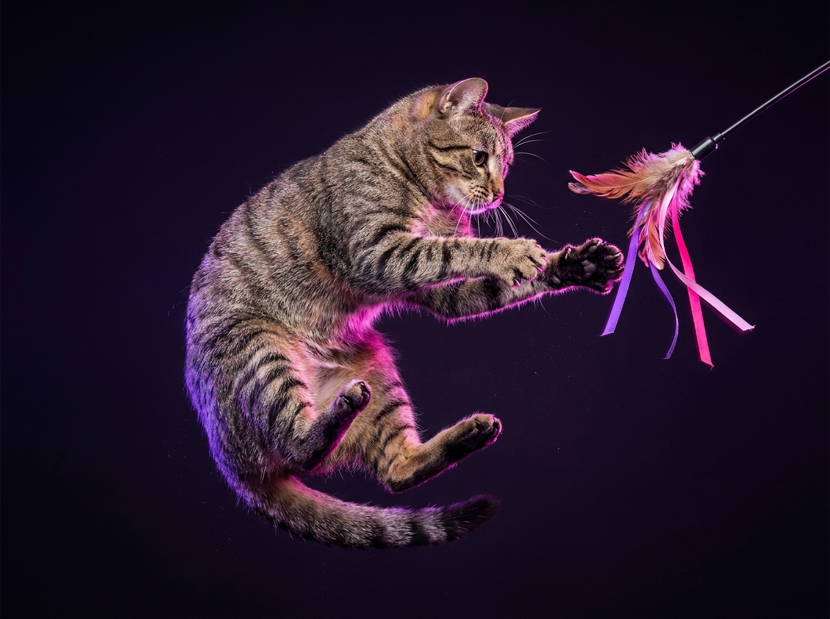 Interactive cat toys that survive